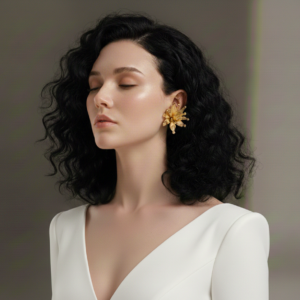 Aethra Gold Earrings